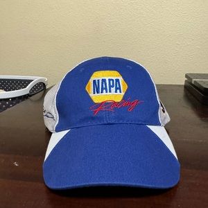 Vintage NAPA Know How Racing 9 Hendrick Motorsport Blue White Mesh Ball Cap Hat